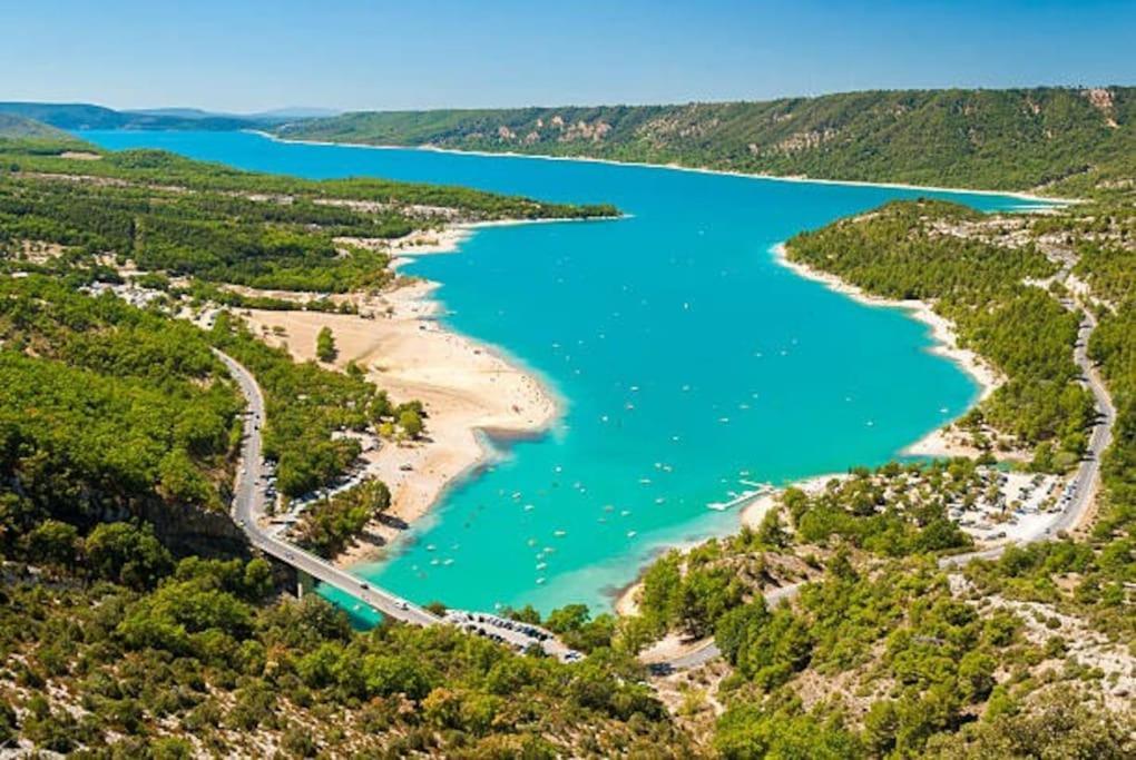 Villa Piscine - Gorges Du Verdon, Lac De Sainte-Croix Regusse Exterior photo
